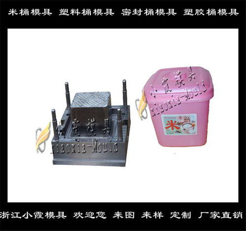 中国模具制造塑料米桶模具工厂